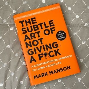 BOOK (Hardcover): The Subtle Art of Not Giving a F*ck by Mark Manson